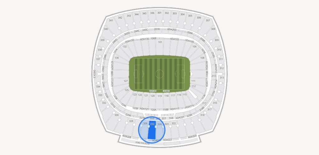 GEHA Field at Arrowhead Stadium Seating Chart