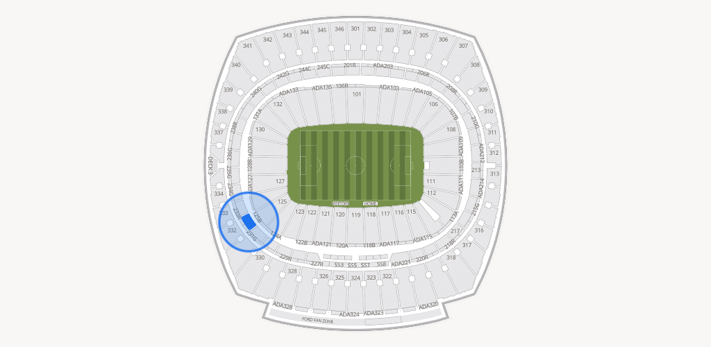 GEHA Field at Arrowhead Stadium Seating Chart