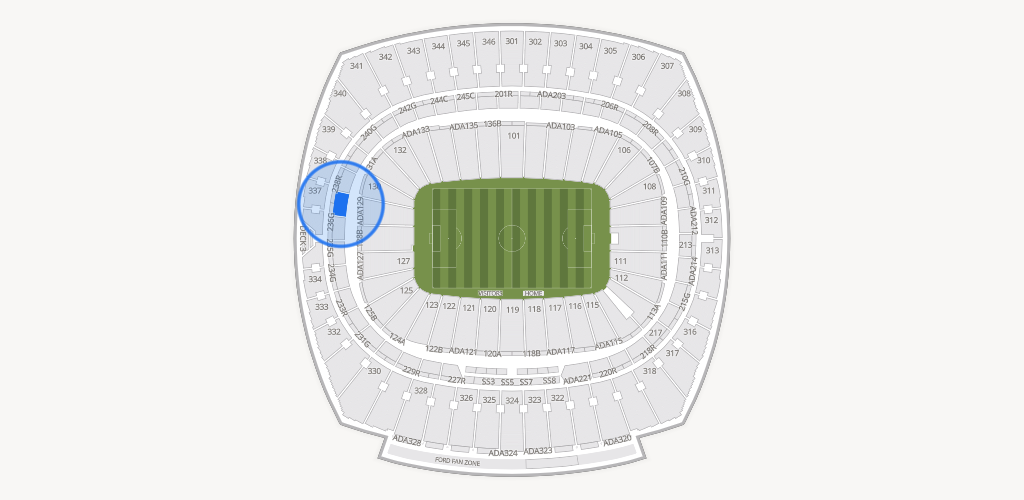 GEHA Field at Arrowhead Stadium Seating Chart