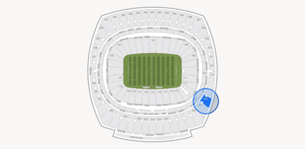 GEHA Field at Arrowhead Stadium Seating Chart