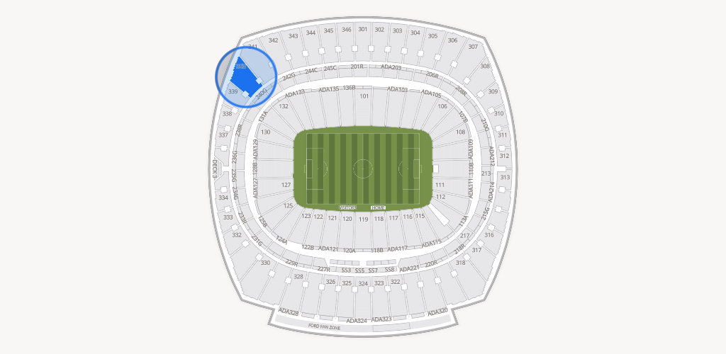 GEHA Field at Arrowhead Stadium Seating Chart