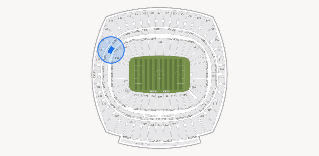 GEHA Field at Arrowhead Stadium Seating Chart