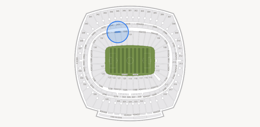 GEHA Field at Arrowhead Stadium Seating Chart
