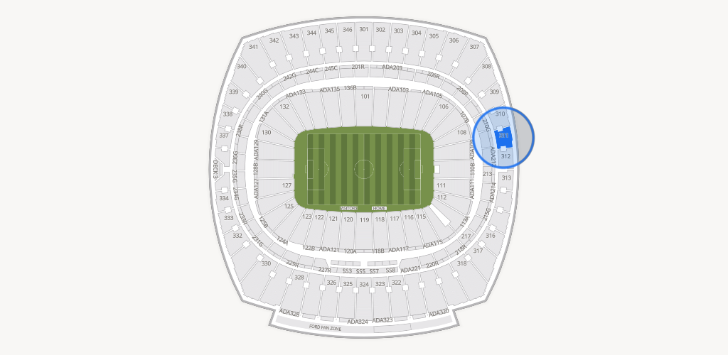 GEHA Field at Arrowhead Stadium Seating Chart