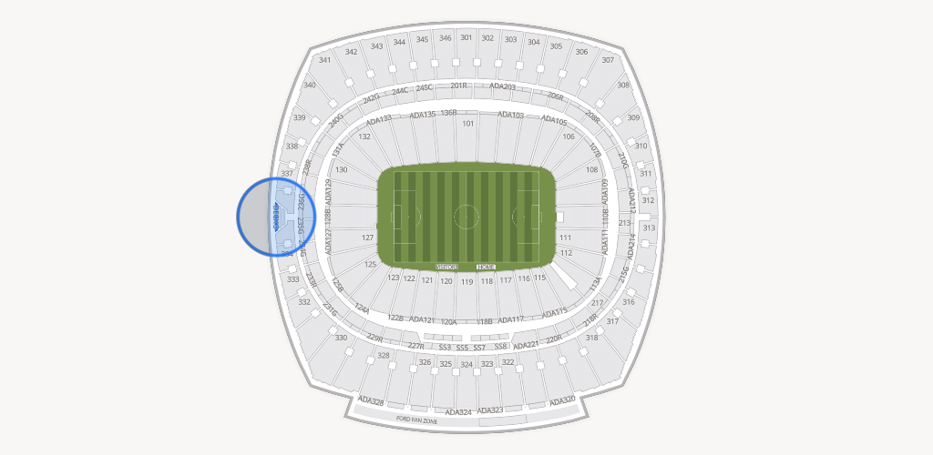 GEHA Field at Arrowhead Stadium Seating Chart