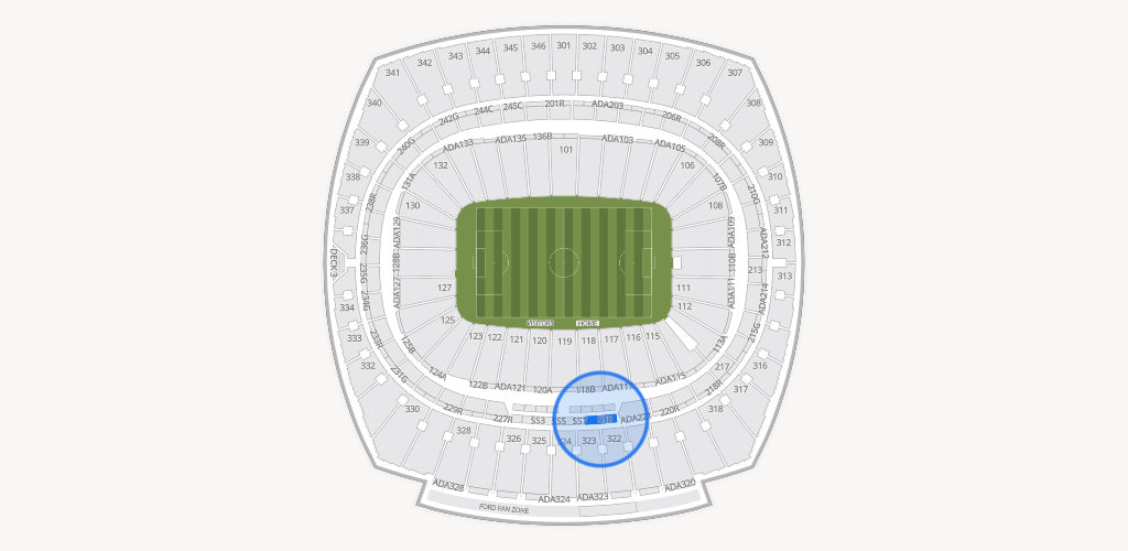 GEHA Field at Arrowhead Stadium Seating Chart