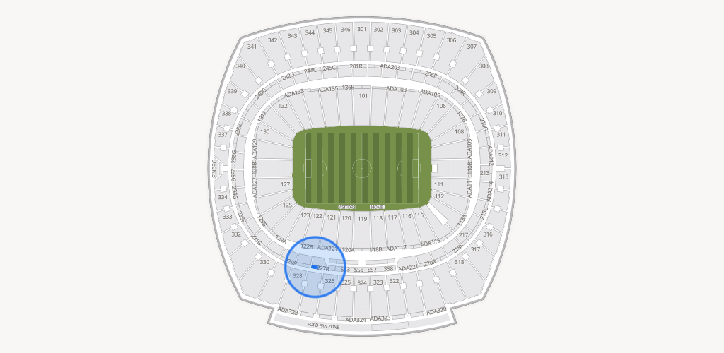 GEHA Field at Arrowhead Stadium Seating Chart