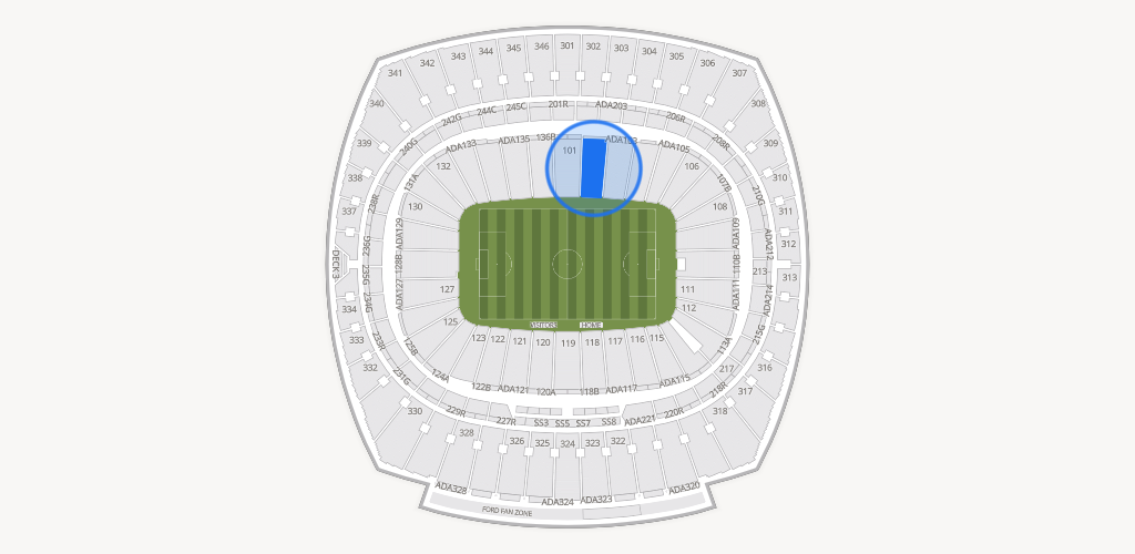 GEHA Field at Arrowhead Stadium Seating Chart
