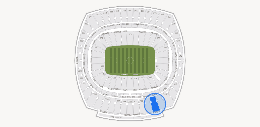 GEHA Field at Arrowhead Stadium Seating Chart