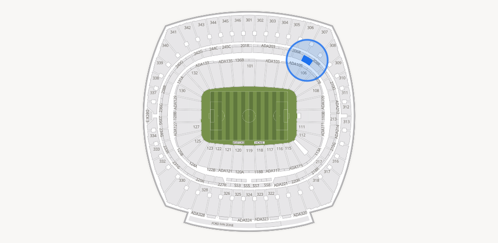 GEHA Field at Arrowhead Stadium Seating Chart