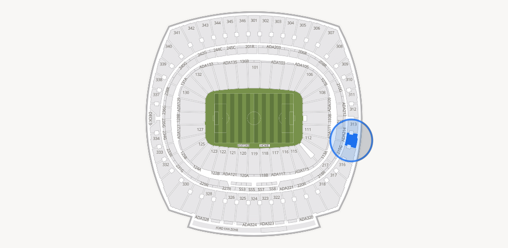 GEHA Field at Arrowhead Stadium Seating Chart