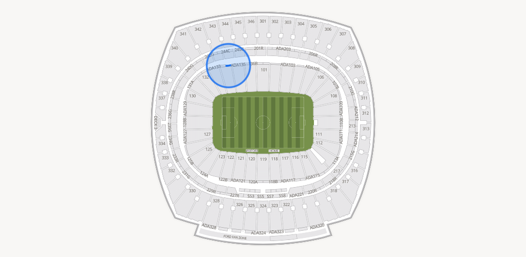 GEHA Field at Arrowhead Stadium Seating Chart