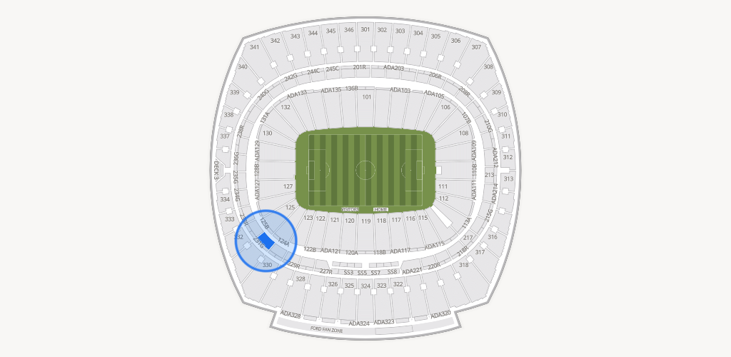 GEHA Field at Arrowhead Stadium Seating Chart