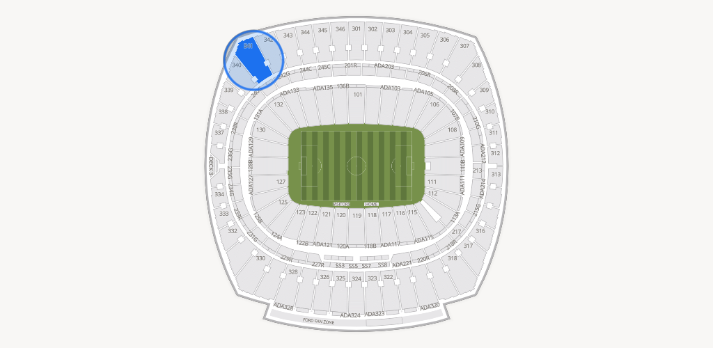 GEHA Field at Arrowhead Stadium Seating Chart