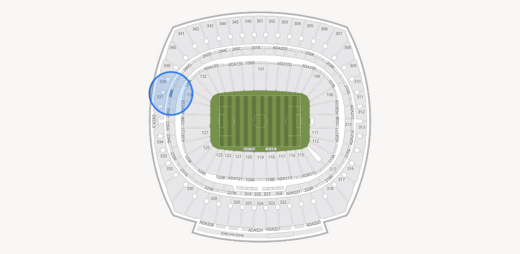 GEHA Field at Arrowhead Stadium Seating Chart