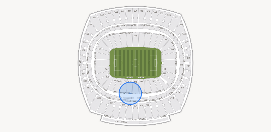 GEHA Field at Arrowhead Stadium Seating Chart