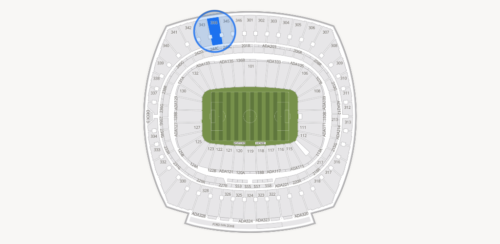GEHA Field at Arrowhead Stadium Seating Chart