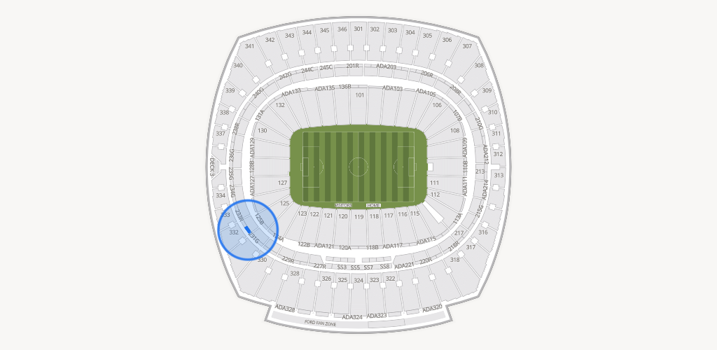 GEHA Field at Arrowhead Stadium Seating Chart