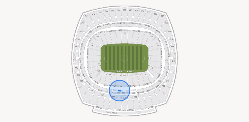 GEHA Field at Arrowhead Stadium Seating Chart