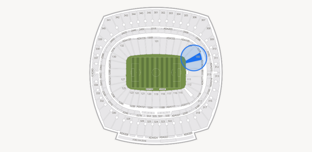 GEHA Field at Arrowhead Stadium Seating Chart