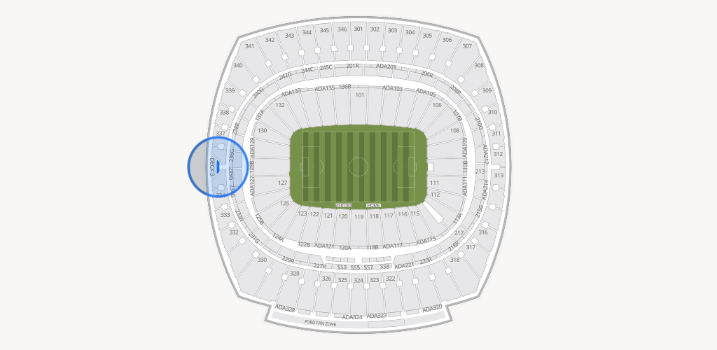 GEHA Field at Arrowhead Stadium Seating Chart