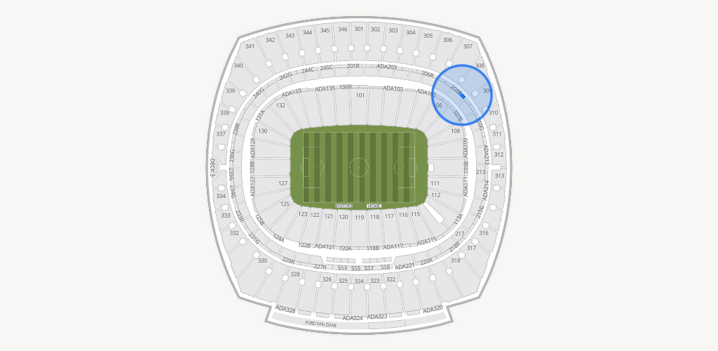 GEHA Field at Arrowhead Stadium Seating Chart