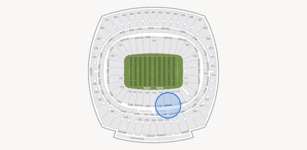 GEHA Field at Arrowhead Stadium Seating Chart