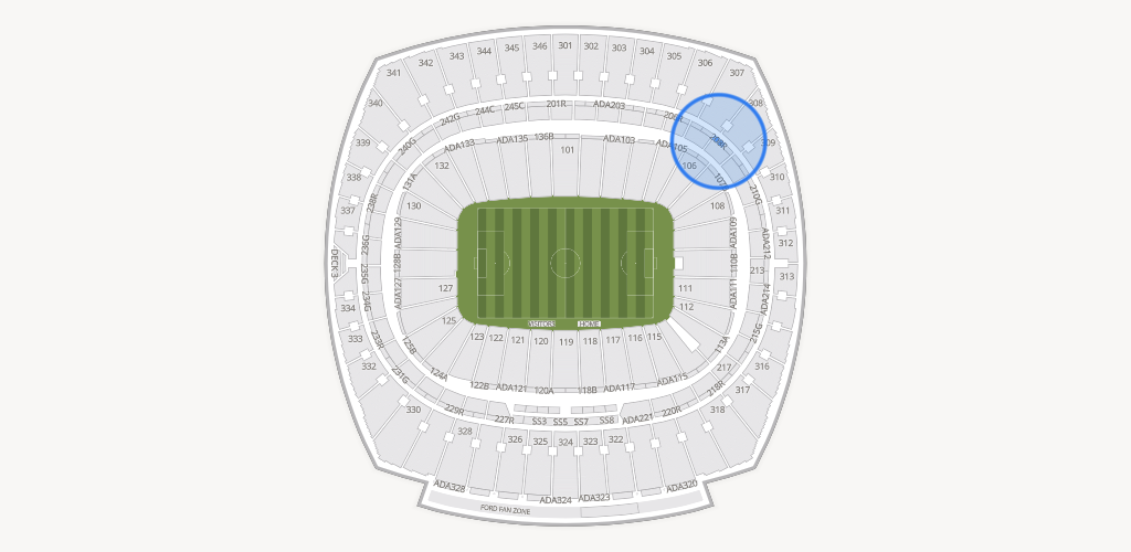GEHA Field at Arrowhead Stadium Seating Chart