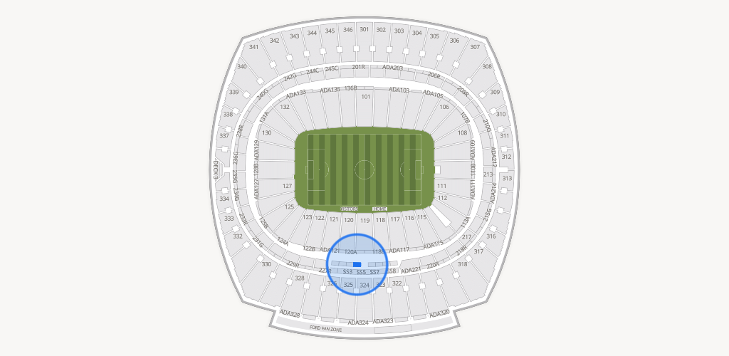 GEHA Field at Arrowhead Stadium Seating Chart