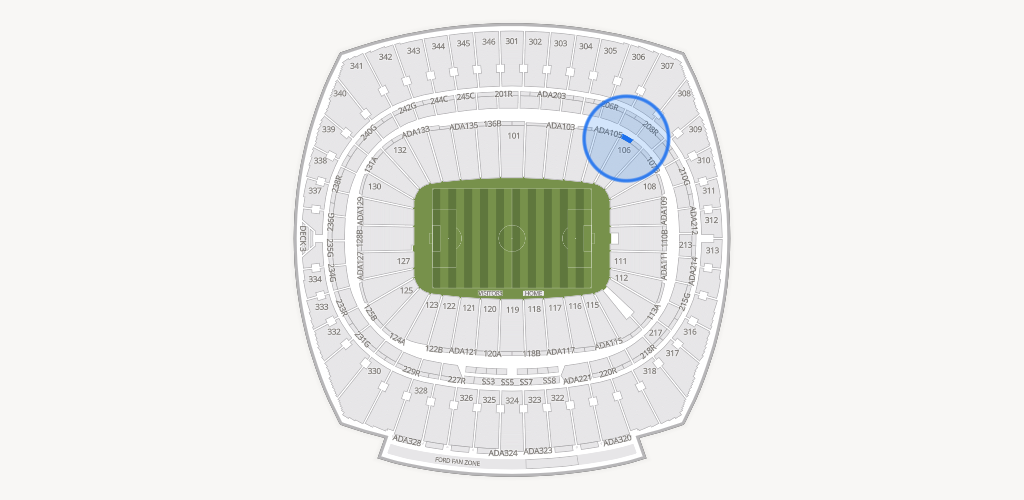 GEHA Field at Arrowhead Stadium Seating Chart