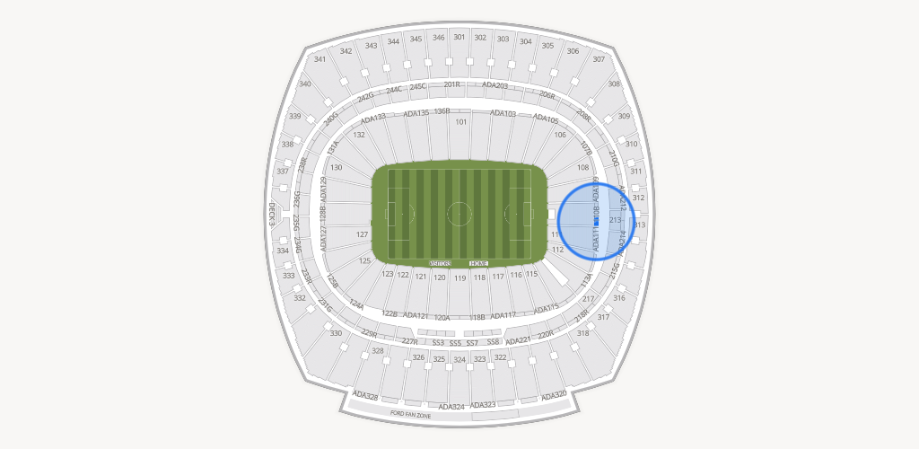 GEHA Field at Arrowhead Stadium Seating Chart