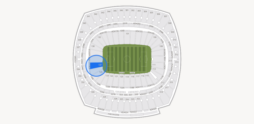 GEHA Field at Arrowhead Stadium Seating Chart