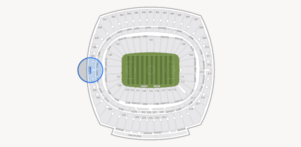 GEHA Field at Arrowhead Stadium Seating Chart
