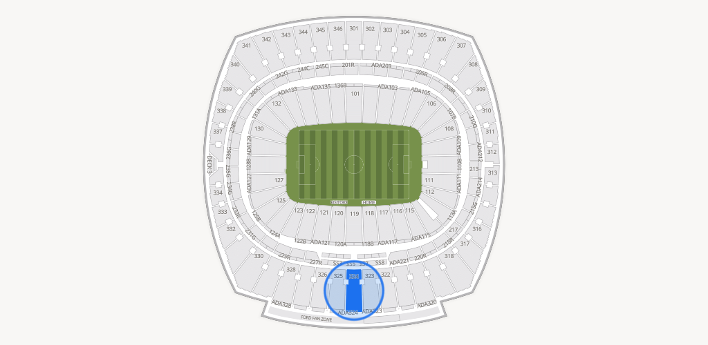 GEHA Field at Arrowhead Stadium Seating Chart