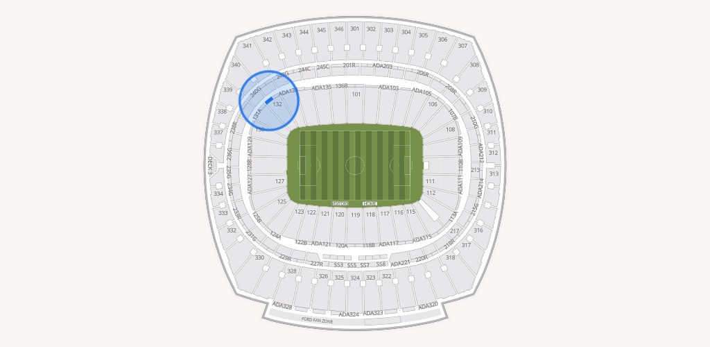 GEHA Field at Arrowhead Stadium Seating Chart