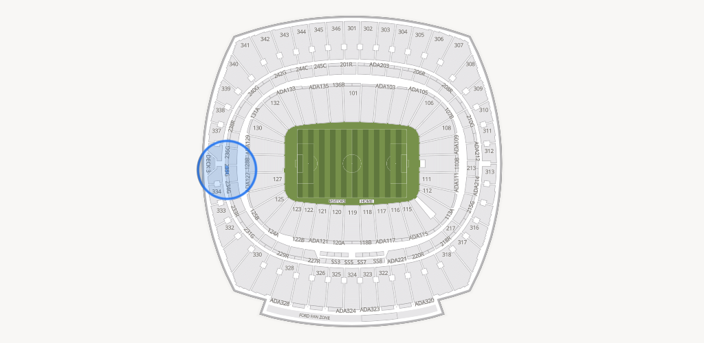 GEHA Field at Arrowhead Stadium Seating Chart