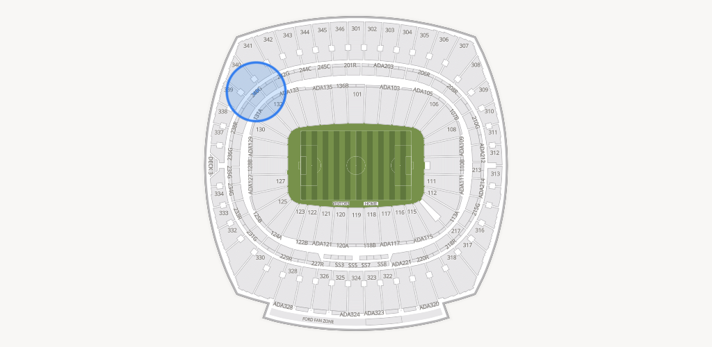 GEHA Field at Arrowhead Stadium Seating Chart