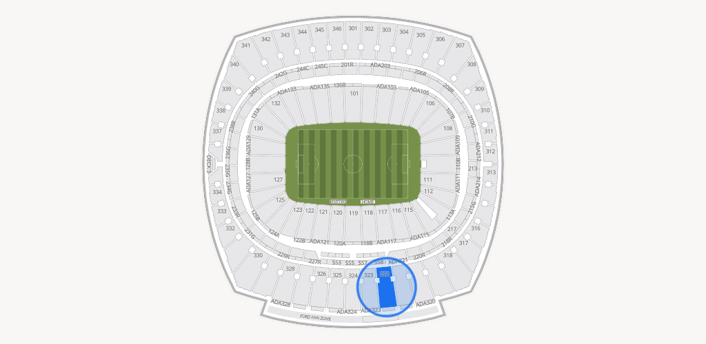 GEHA Field at Arrowhead Stadium Seating Chart