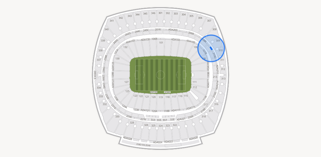 GEHA Field at Arrowhead Stadium Seating Chart