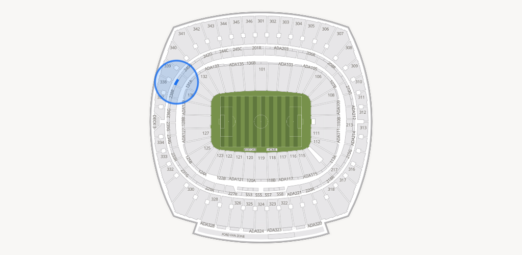 GEHA Field at Arrowhead Stadium Seating Chart