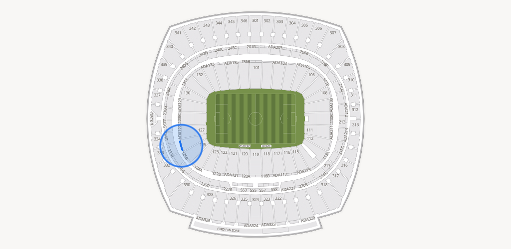 GEHA Field at Arrowhead Stadium Seating Chart