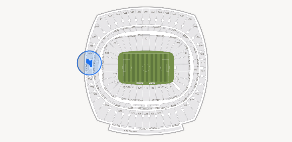 GEHA Field at Arrowhead Stadium Seating Chart