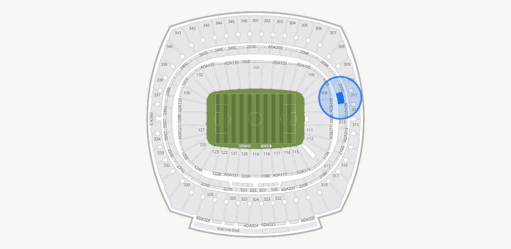 GEHA Field at Arrowhead Stadium Seating Chart