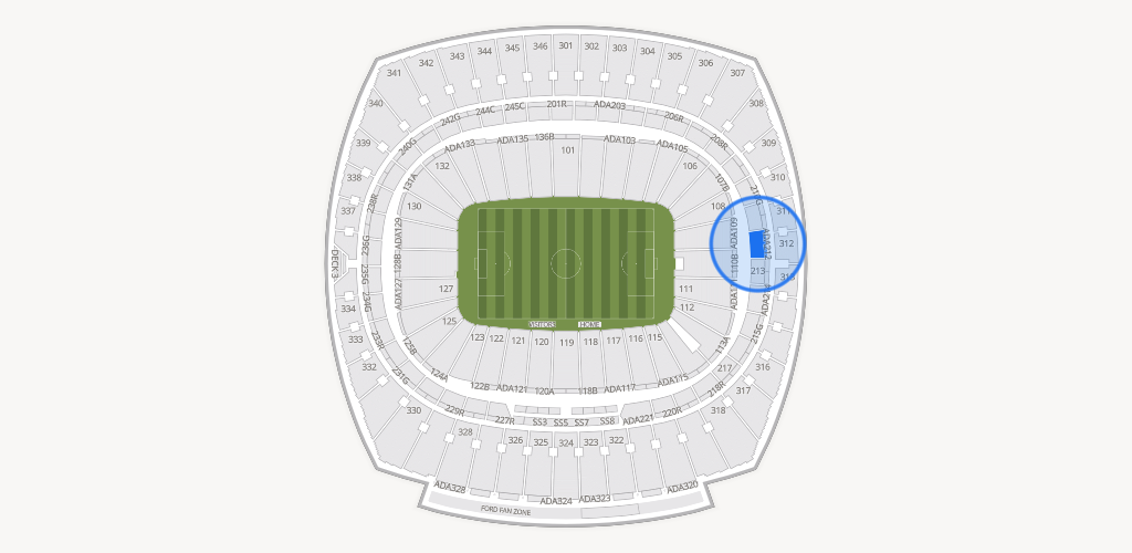 GEHA Field at Arrowhead Stadium Seating Chart