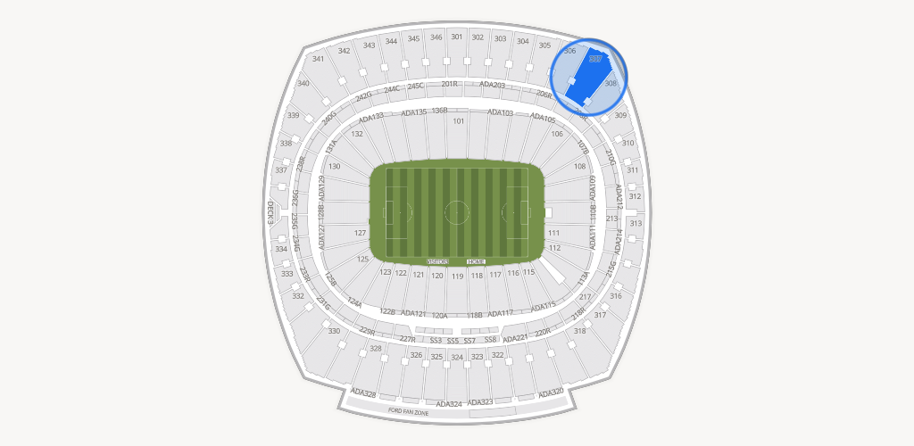 GEHA Field at Arrowhead Stadium Seating Chart