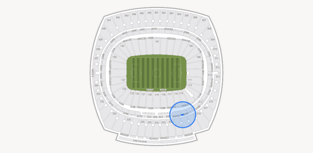 GEHA Field at Arrowhead Stadium Seating Chart
