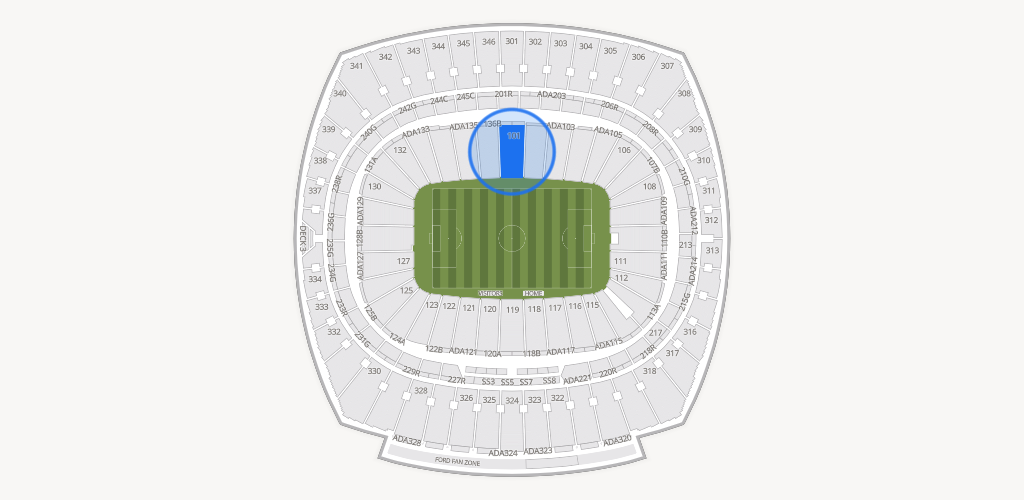 GEHA Field at Arrowhead Stadium Seating Chart