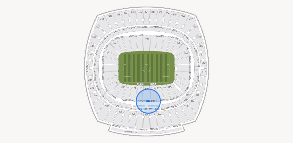 GEHA Field at Arrowhead Stadium Seating Chart