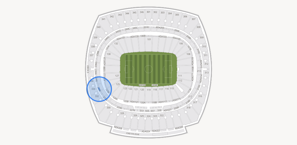 GEHA Field at Arrowhead Stadium Seating Chart