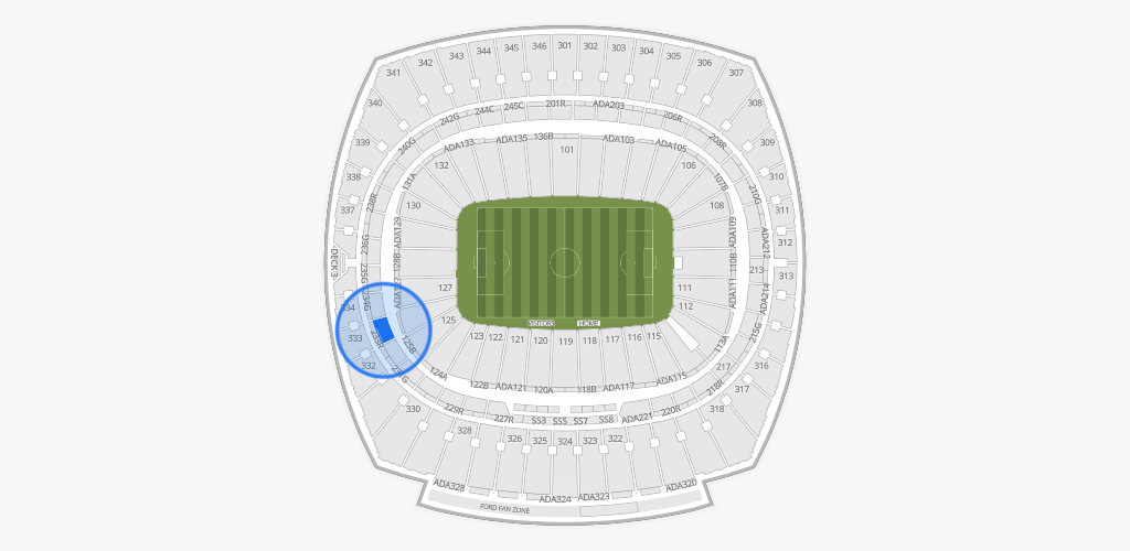 GEHA Field at Arrowhead Stadium Seating Chart